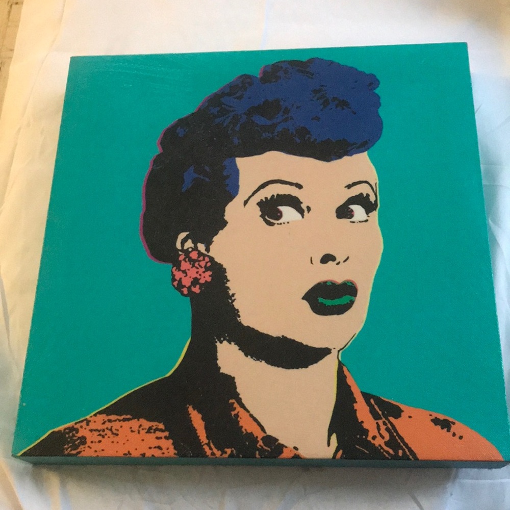 lucille ball (i love lucy) wall art
